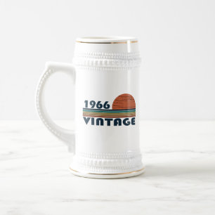 Geboren in 1966 verjaardagscadeau bierpul