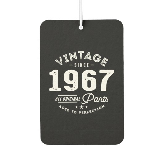  geboren in 1967 luchtverfrisser (Voorkant)