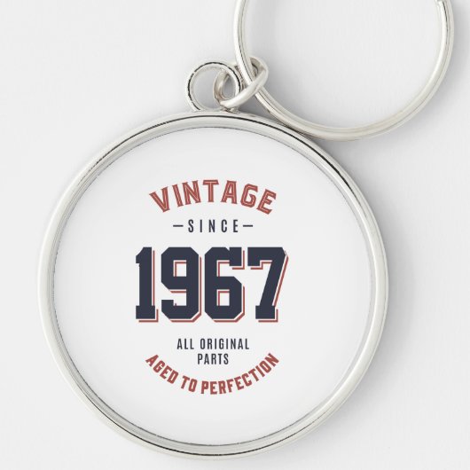 Geboren in 1967. sleutelhanger (Voorkant)