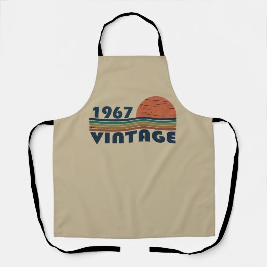 Geboren in 1967  verjaardagscadeau schort (Voorkant)