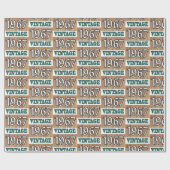 Geboren in 1967 verpakkingspapier cadeaupapier (Vlak)