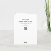 Geboren in 1968: Kaart van de 'Birthday'-wedstrijd (Achterkant)