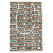 Geboren in 1968 middelgrote cadeautas (Voorkant)