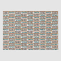 Geboren in 1968 tissuepapier