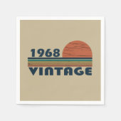 Geboren in 1968  verjaardag servet (Voorkant)