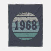 Geboren in 1968  verjaardagscadeau fleece deken (Voorkant)