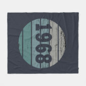 Geboren in 1968  verjaardagscadeau fleece deken (Voorkant (Horizontaal))