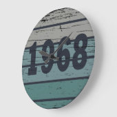 Geboren in 1968  verjaardagscadeau grote klok (Hoek)