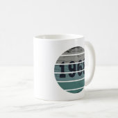 Geboren in 1968  verjaardagscadeau koffiemok (Voorkant rechts)