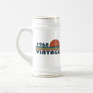 Geboren in 1968 verjaardagscadeau uit de vintageco bierpul