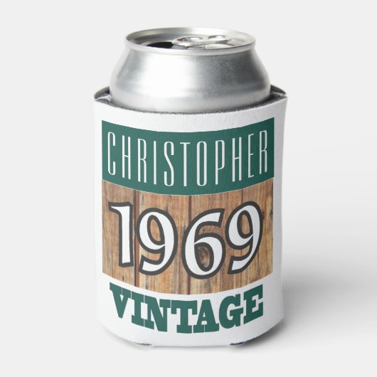 Geboren in 1969 blikjeskoeler (Blikje Voorkant)