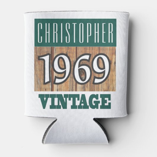 Geboren in 1969 blikjeskoeler (Voorkant)