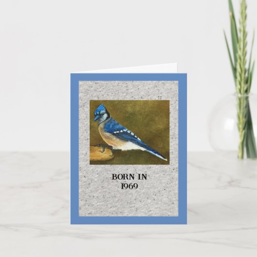 Geboren in 1969: "De leuke feiten van de verjaarda Kaart (Voorkant)