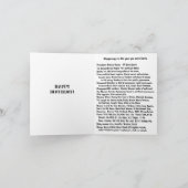 Geboren in 1969: "De leuke feiten van de verjaarda Kaart (Binnen)