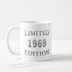 Geboren in 1969 elegante moderne verjaardagscadeau koffiemok