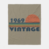 Geboren in 1969 op  verjaardag fleece deken (Voorkant)