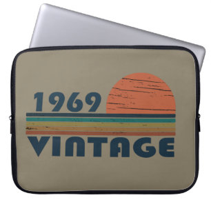 Geboren in 1969 op  verjaardag laptop sleeve