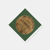 Geboren in 1969 op verjaardag servet (Hoek)