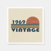 Geboren in 1969 op verjaardag servet (Voorkant)