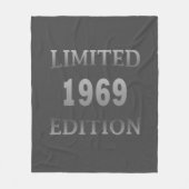 geboren in 1969  verjaardag fleece deken (Voorkant)