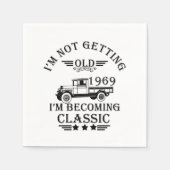 geboren in 1969  verjaardagscadeau mannen cadeau servet (Voorkant)