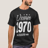  geboren in 1970 - 52e verjaardag Retro Classic T-shirt (Voorkant)