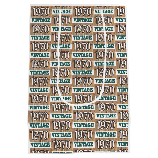 Geboren in 1970 middelgrote cadeautas (Achterkant)