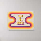 Geboren in 1970, Millennials, Gen X, Geboortejaar Canvas Afdruk (Voorkant)