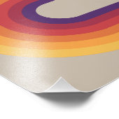 Geboren in 1970, Millennials, Gen X, Geboortejaar Foto Afdruk (Hoek)