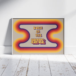 Geboren in 1970, Millennials, Gen X, Geboortejaar Poster