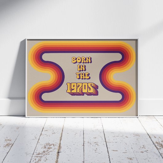 Geboren in 1970, Millennials, Gen X, Geboortejaar Poster