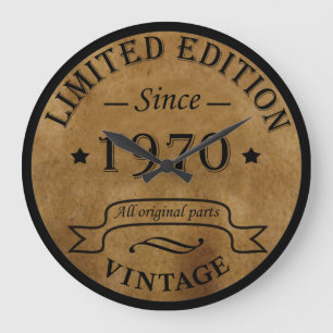 Geboren in 1970 op verjaardag grote klok