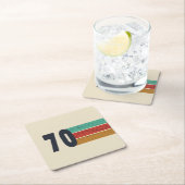 Geboren in 1970 op  verjaardag kartonnen onderzetters (Insitu)