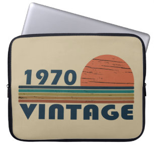 Geboren in 1970 op verjaardag laptop sleeve