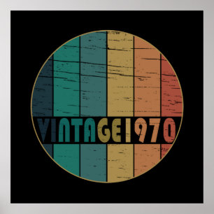 Geboren in 1970 op  verjaardag poster