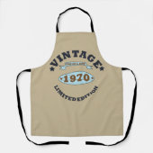 Geboren in 1970 op verjaardag schort (Voorkant)