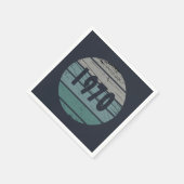 Geboren in 1970 op verjaardag servet (Hoek)