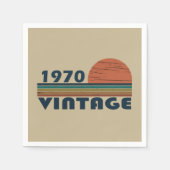 Geboren in 1970 op  verjaardag servet (Voorkant)