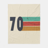 Geboren in 1970  verjaardagscadeau fleece deken (Voorkant)