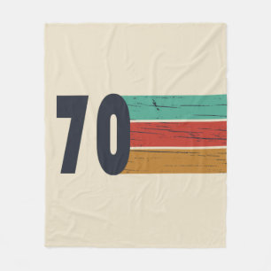 Geboren in 1970  verjaardagscadeau fleece deken
