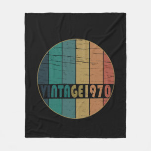 Geboren in 1970  verjaardagscadeau fleece deken