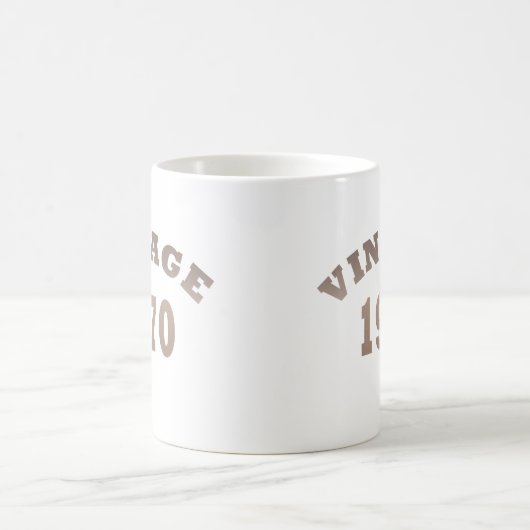 Geboren in 1970  verjaardagscadeau koffiemok (Center)