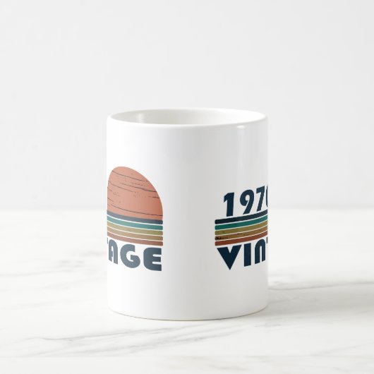 Geboren in 1970  verjaardagscadeau koffiemok (Center)