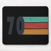 Geboren in 1970  verjaardagscadeau muismat (Voorkant)