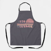 Geboren in 1970 verjaardagscadeau schort (Voorkant)