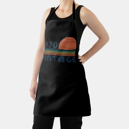 Geboren in 1970 verjaardagscadeau schort (Insitu)