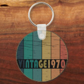 Geboren in 1970  verjaardagscadeau sleutelhanger (Voorkant)