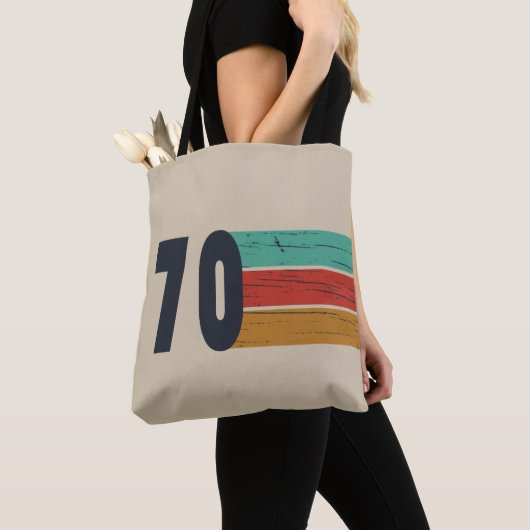 Geboren in 1970  verjaardagscadeau tote bag (Dichtbij)