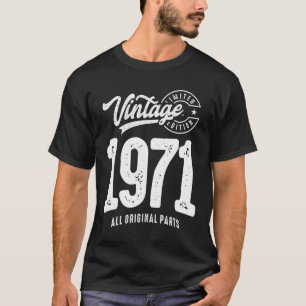  geboren in 1971 - 51ste verjaardag, Klassieke Ret T-shirt