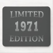 Geboren in 1971 53e verjaardag muismat (Voorkant)